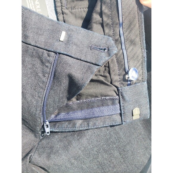 NWT Banana Republic Sloan Cropped Length Dark Denim Pants Size 8 New Old Stock - Picture 15 of 16